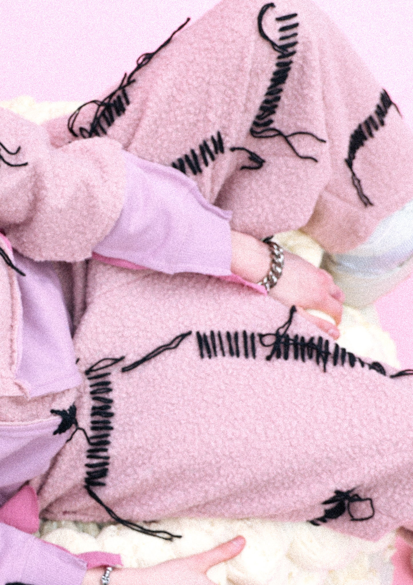 Pink Stitches Trousers