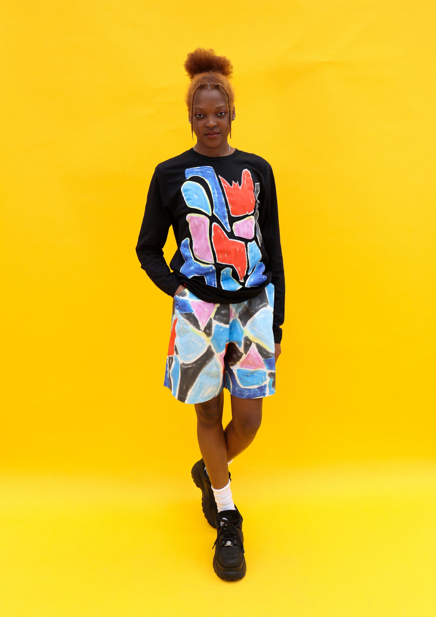 Harlequin Long Sleeve Top