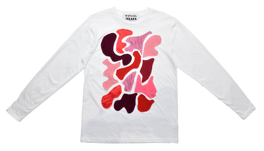Red Palette Long Sleeve Top