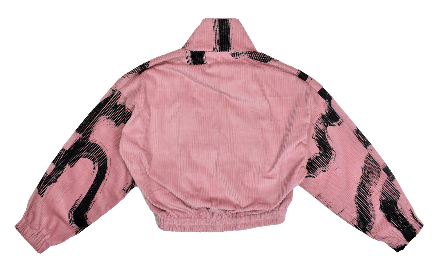 Corduroy Squiggle Crop Jumper