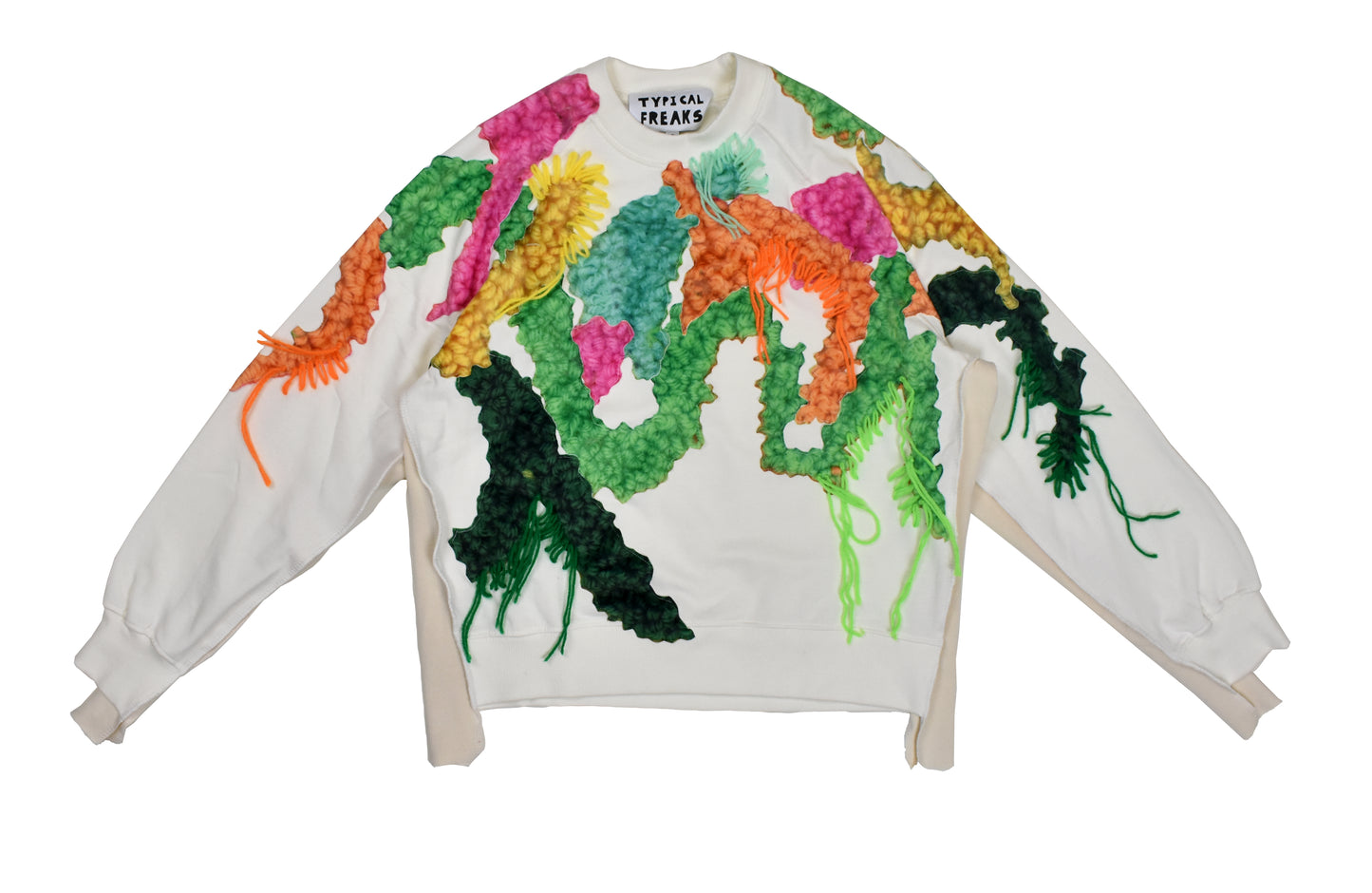 Rainbow Tufting Sweatshirt