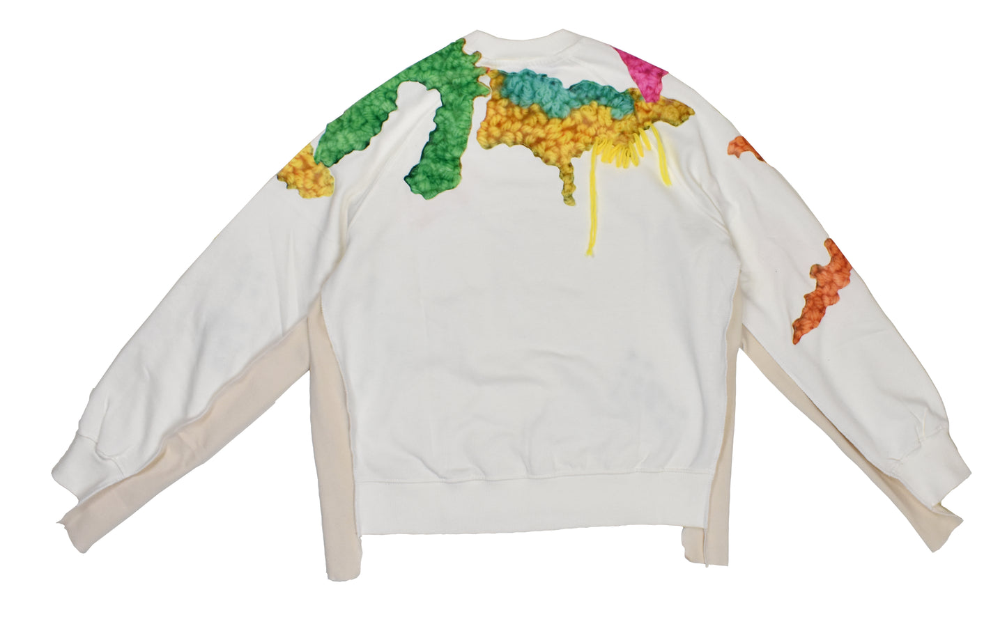 Rainbow Tufting Sweatshirt