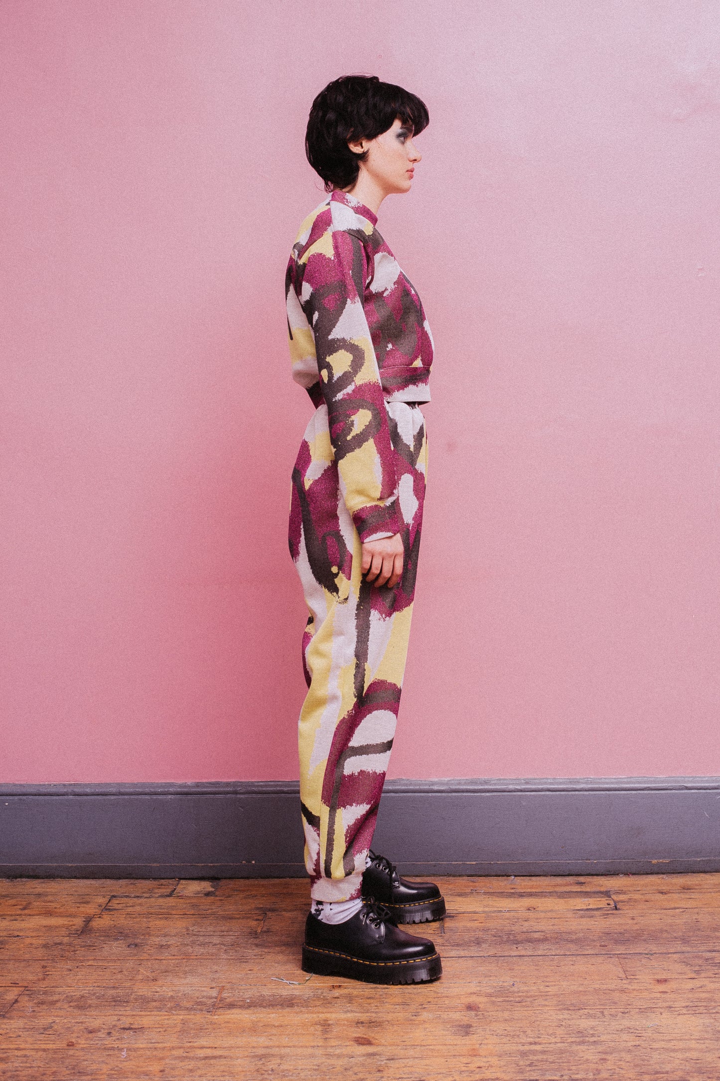 Glitter Limbs Crop Jumper