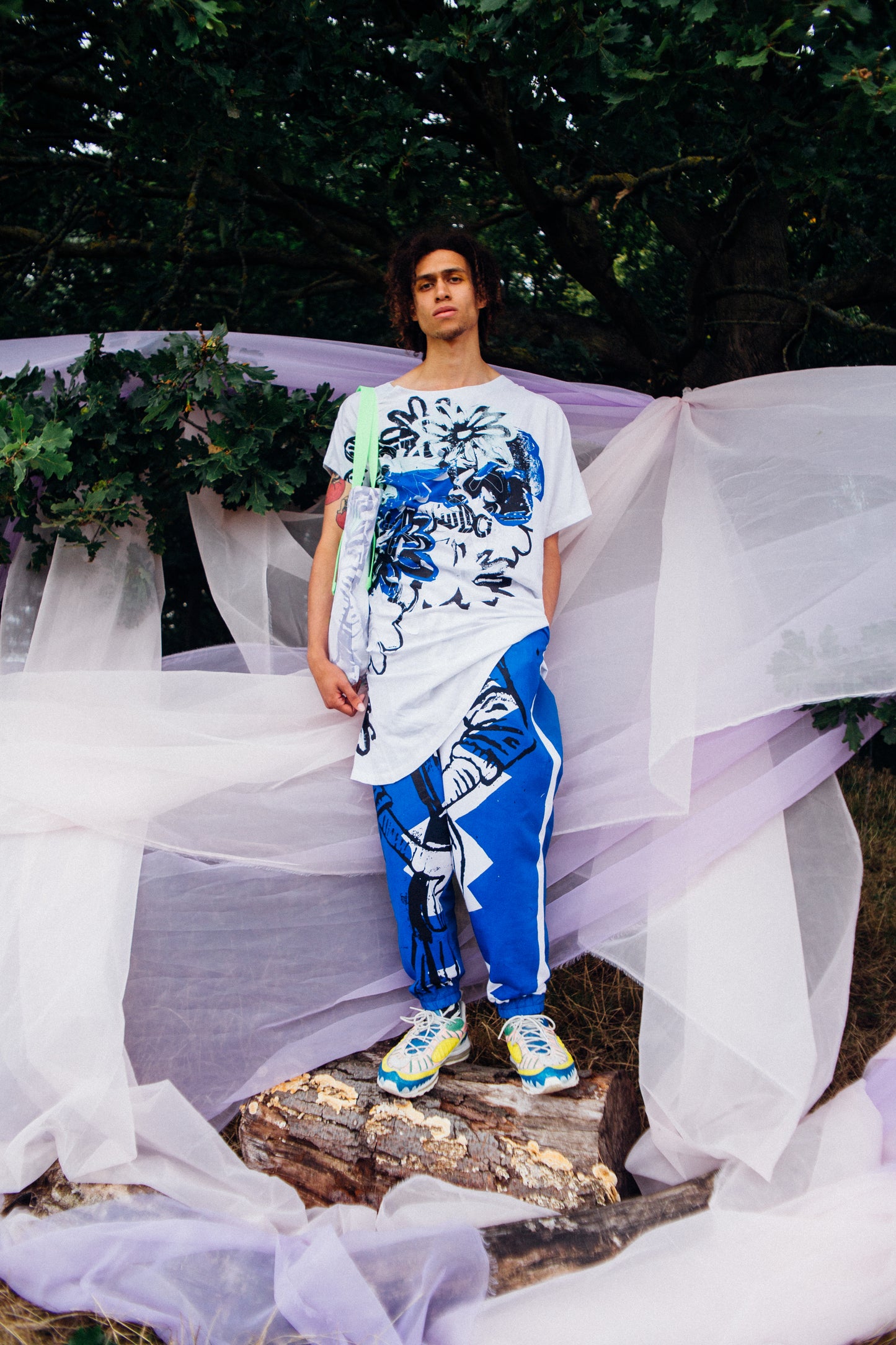 Shattered Flower Dress