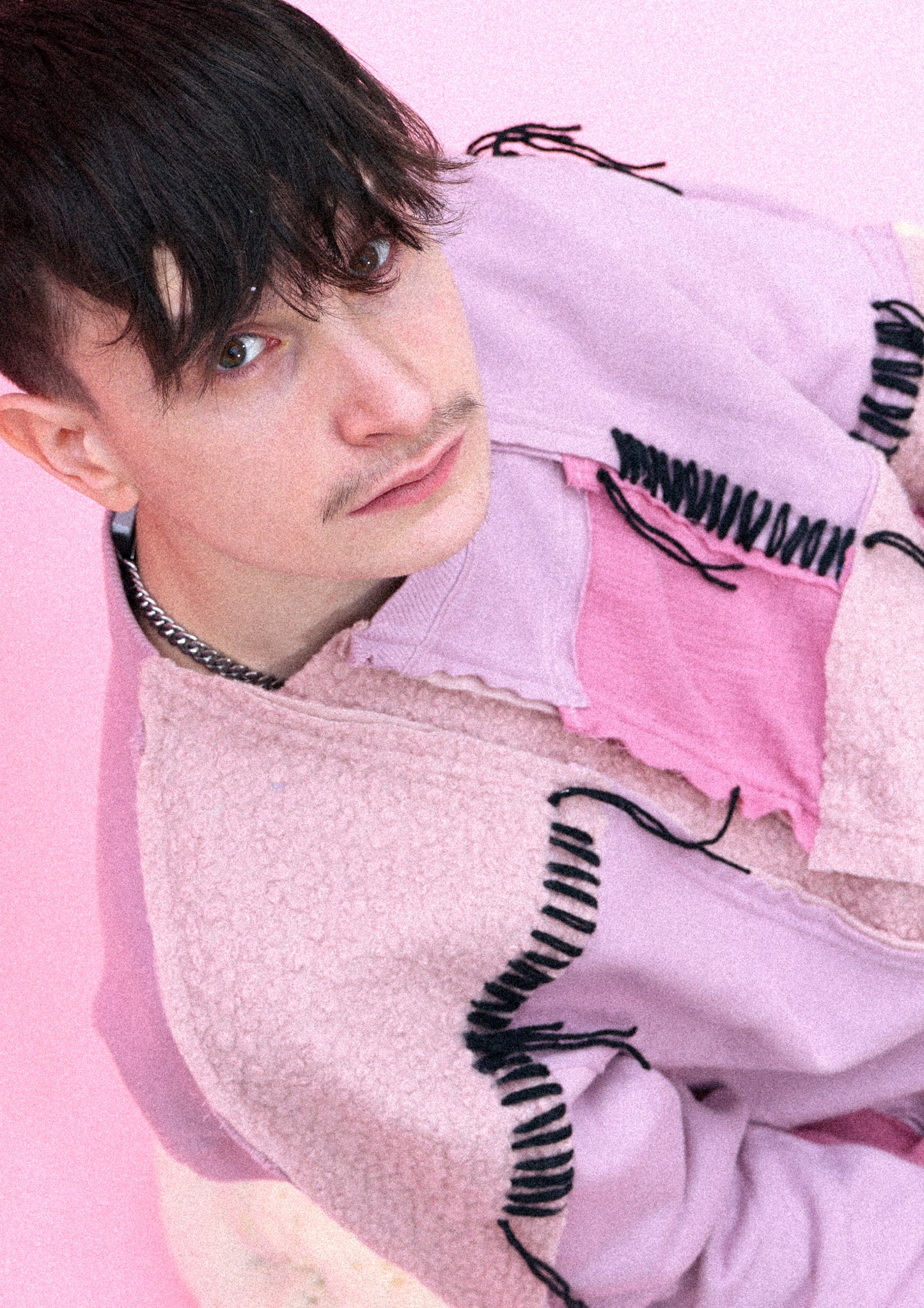 Pink Stitches Sweatshirt