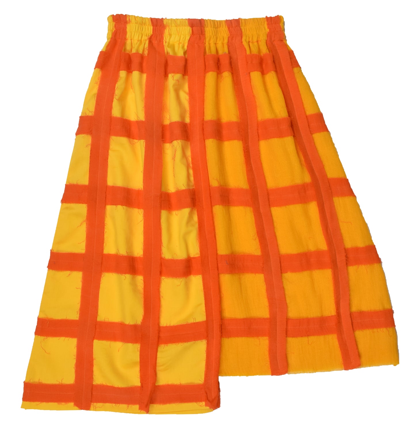 Sunshine Grid Skirt