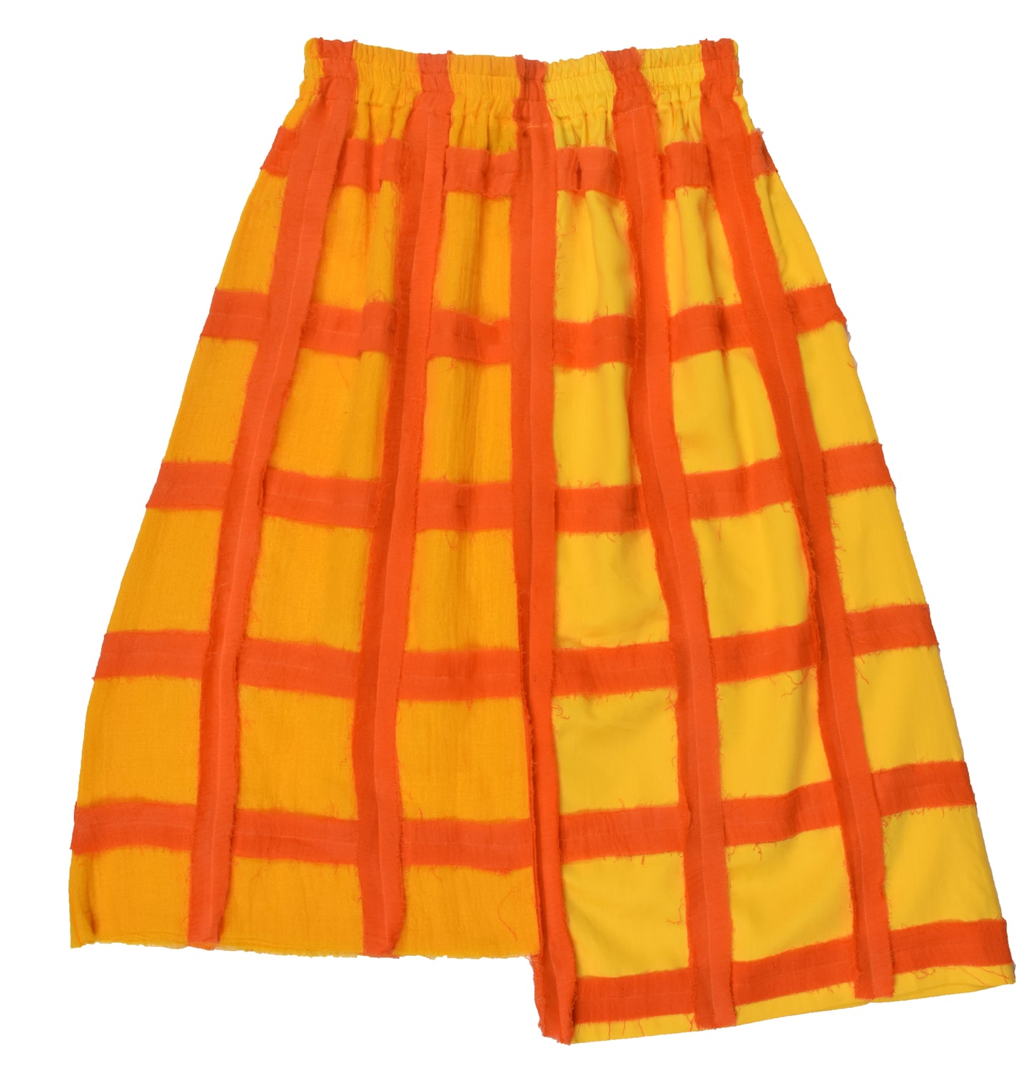 Sunshine Grid Skirt