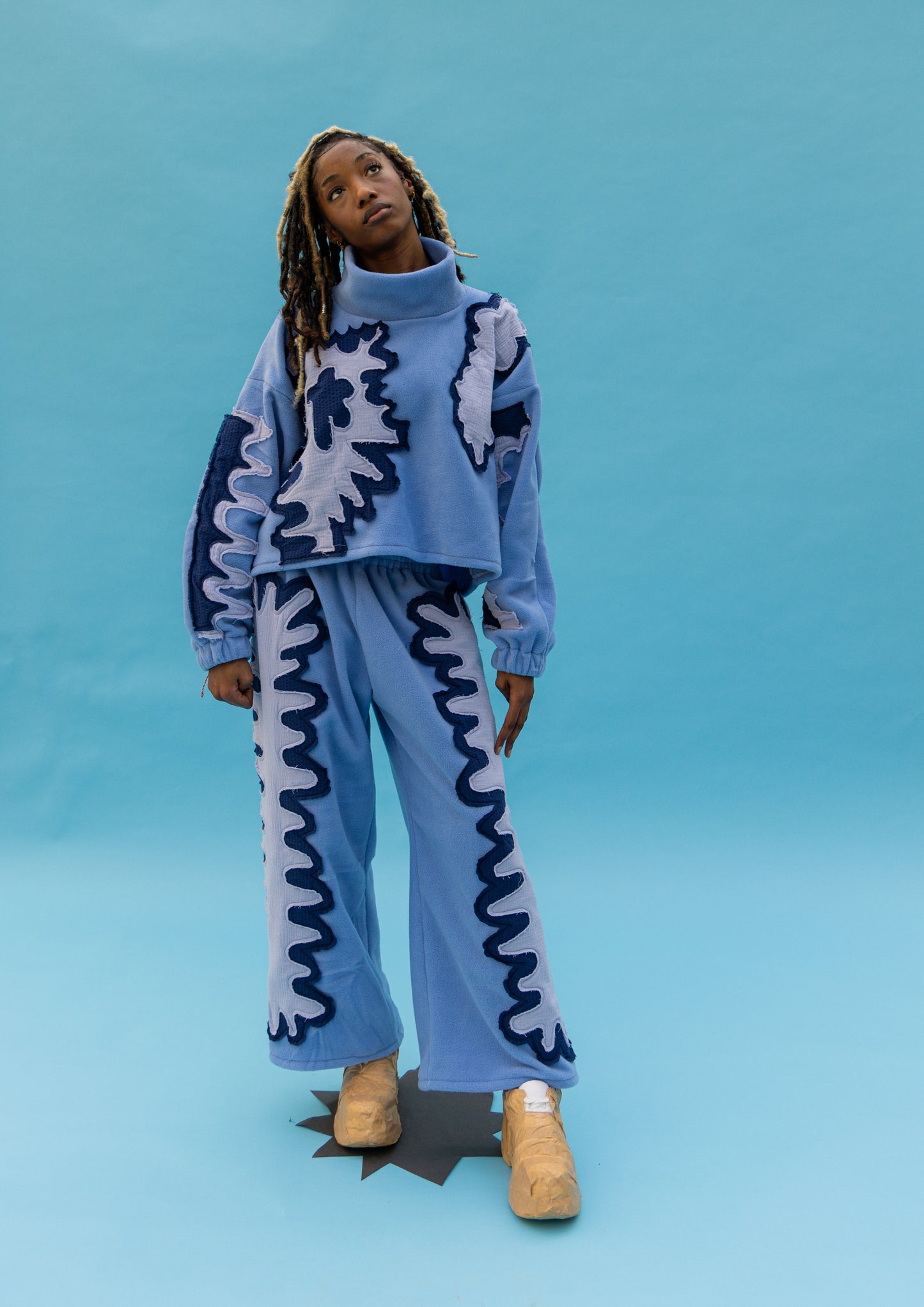 Pink Coral Fleece Trousers