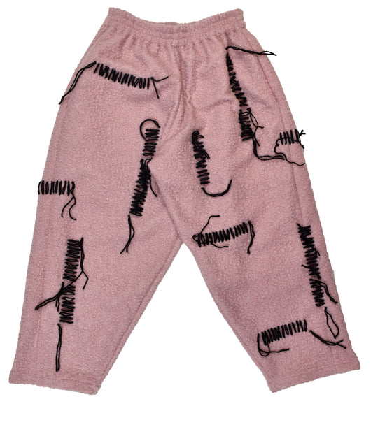 Pink Stitches Trousers