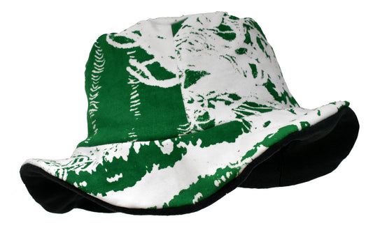 Green Thread Bucket Hat