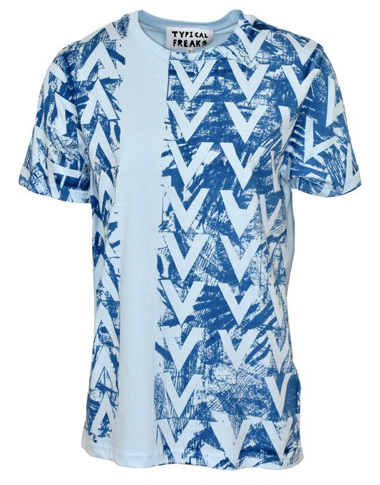 Blue Chevron T-Shirt